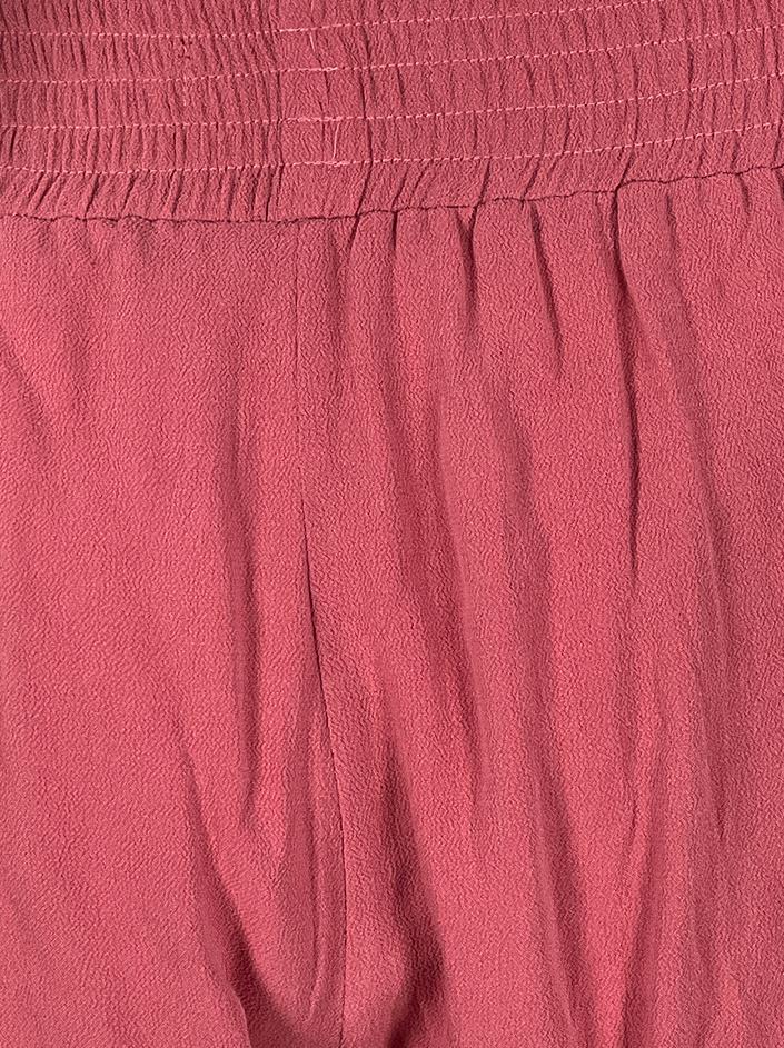 Calça Wasabi Tecido Rosa - OQ259 Original | Etiqueta Única