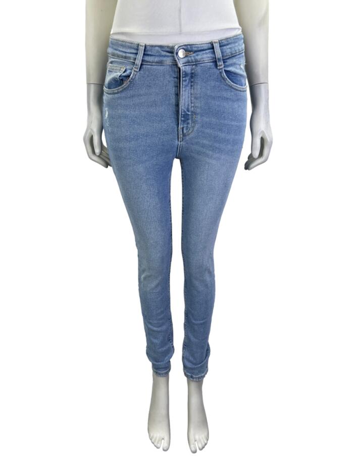 Calça Zara Reta Jeans MSI60 Original Etiqueta Única