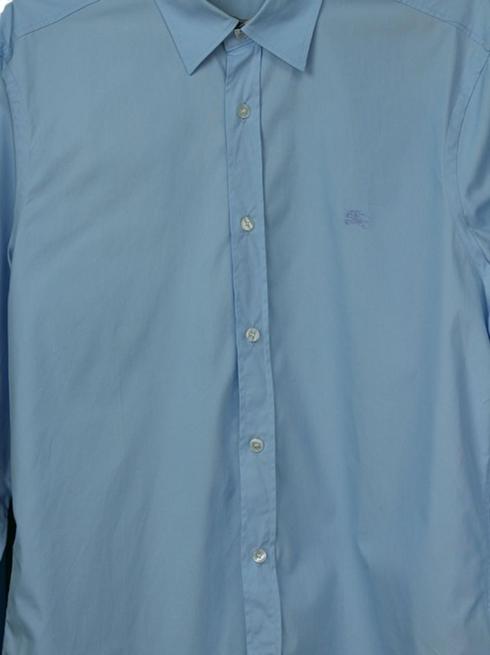 Camisa Burberry Brit Azul Claro - BYI2 Original | Etiqueta Única