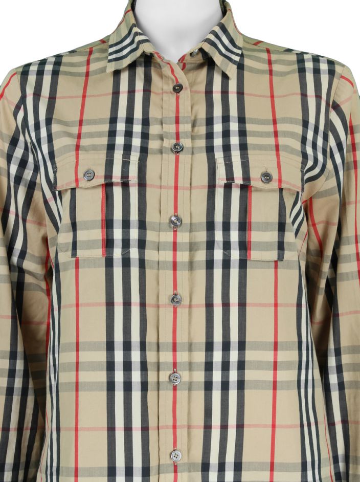 Burberry Camisa Algodão Xadrez Vintage - Original São Paulo