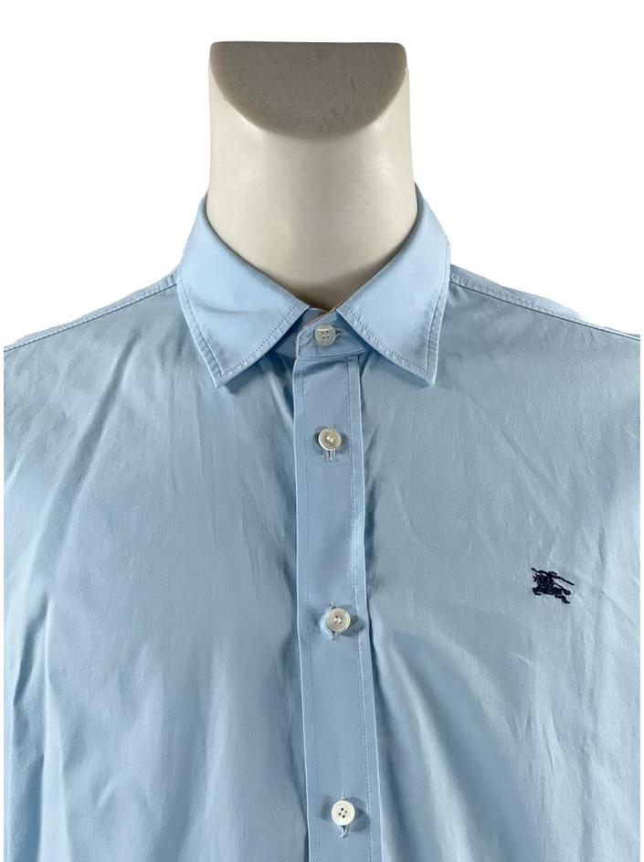 Burberry Brit メンズシャツ 水色 S BURBERRY（バーバリー） カジュアルシャツ ブルー メンズ 8065973