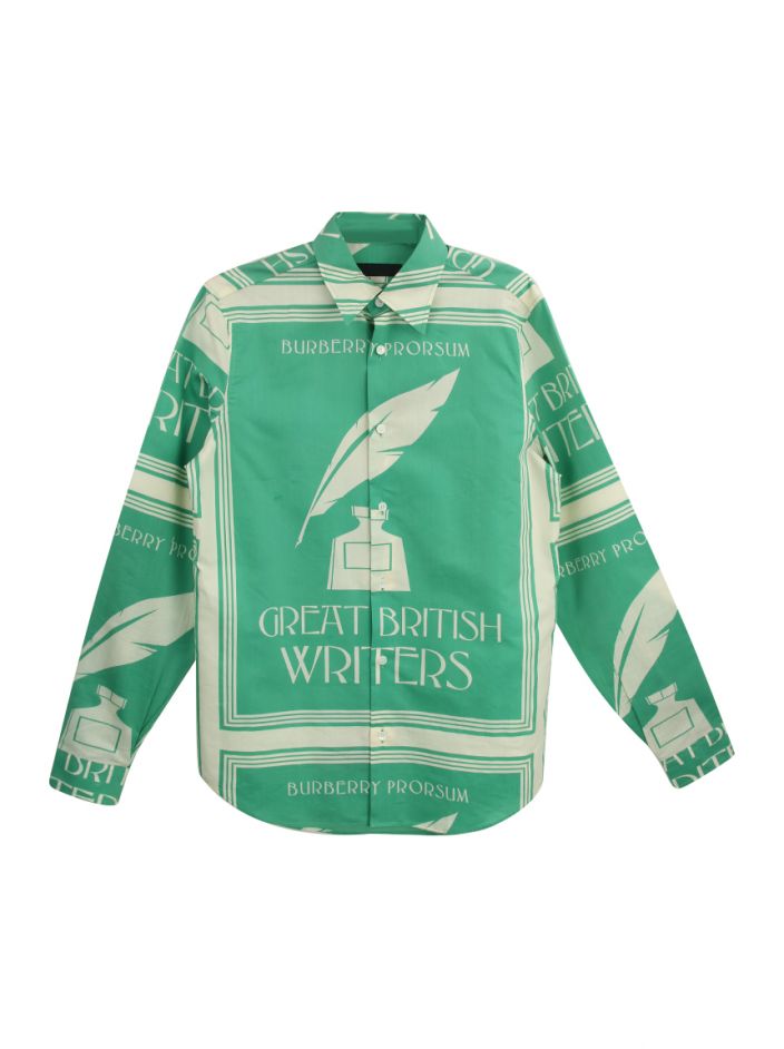Camisa Burberry Prorsum Great British Writers Masculino - GPF1