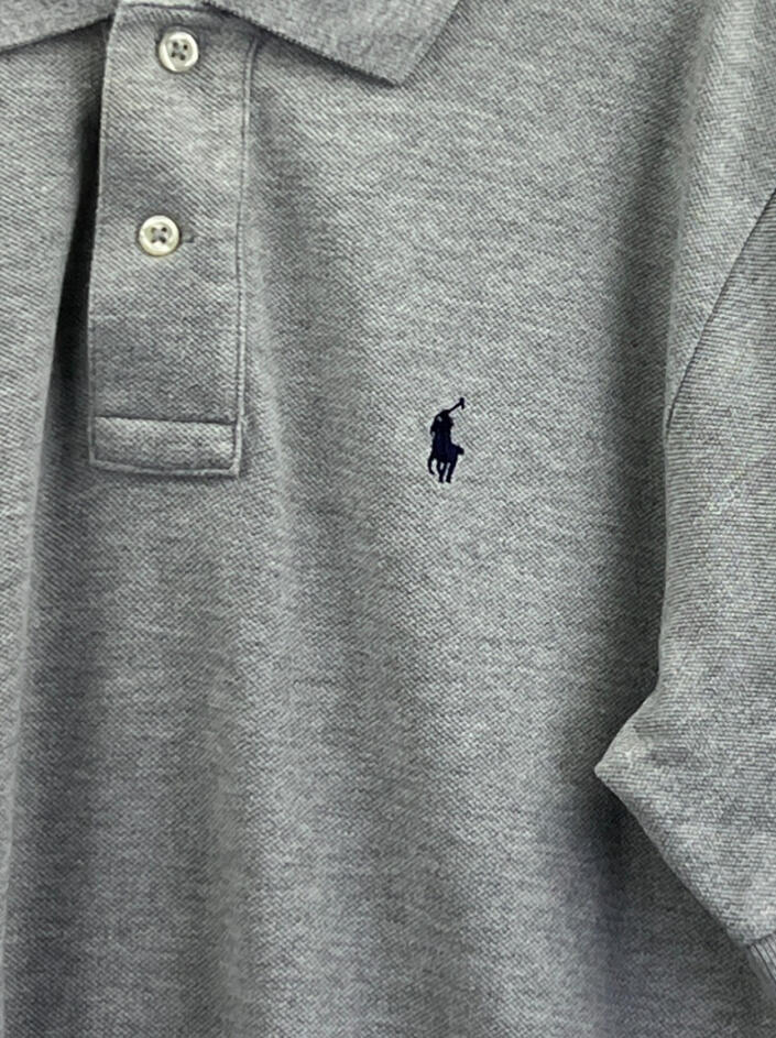 ultimus Offset Button Polo Shirt グレー 半袖 ultimus Offset Button Polo Shirt グレー 半袖 ultimus Offset Button