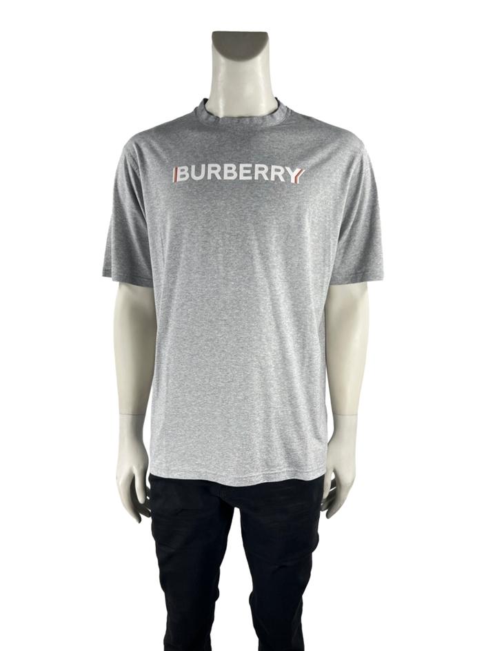 BURBERRY グレー Tシャツ Camiseta Burberry Logo Cinza Mescla - CEVZ376 Original | Etiqueta
