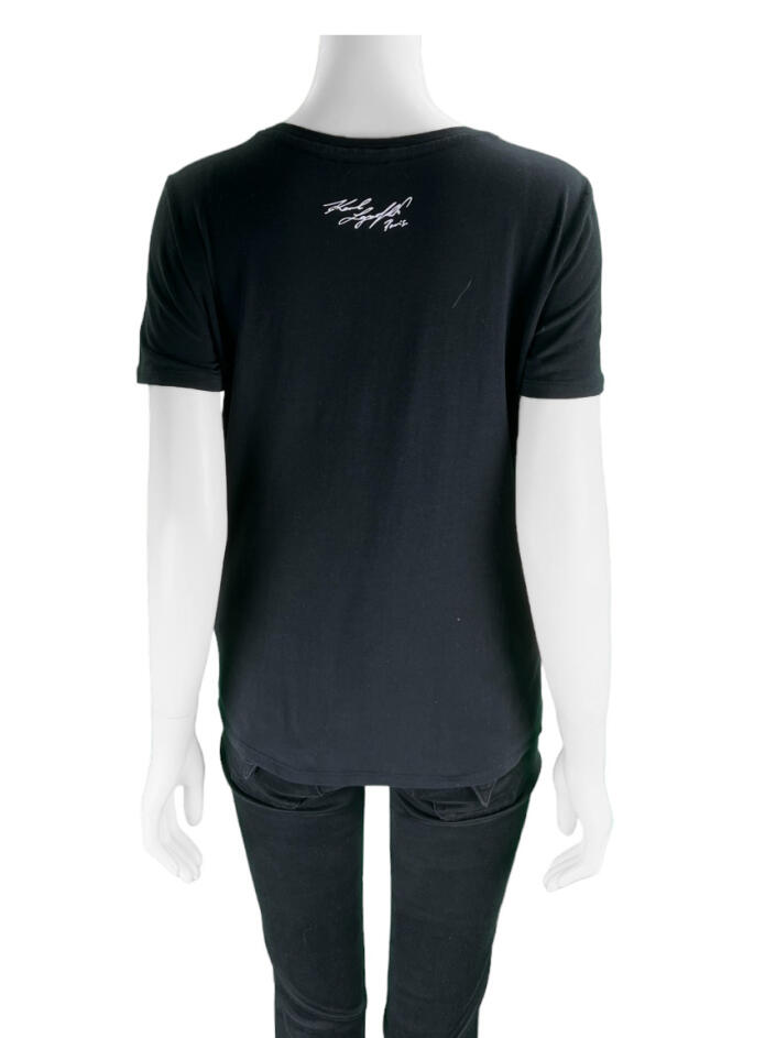 Karl Lagerfeld Jeans, Hombres, Camiseta Ajustada De Manga Corta Con Logotipo De Anillo, Corte Slim, Blanco, XS
