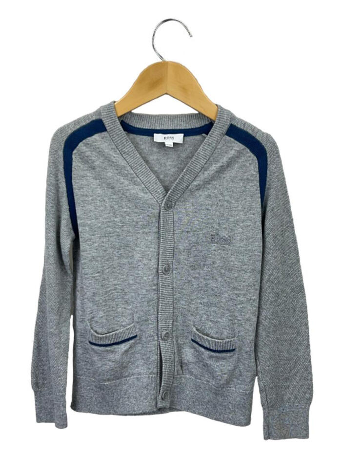 Cardigan Hugo Boss Tricot Cinza - PZH132 Original | Etiqueta Única