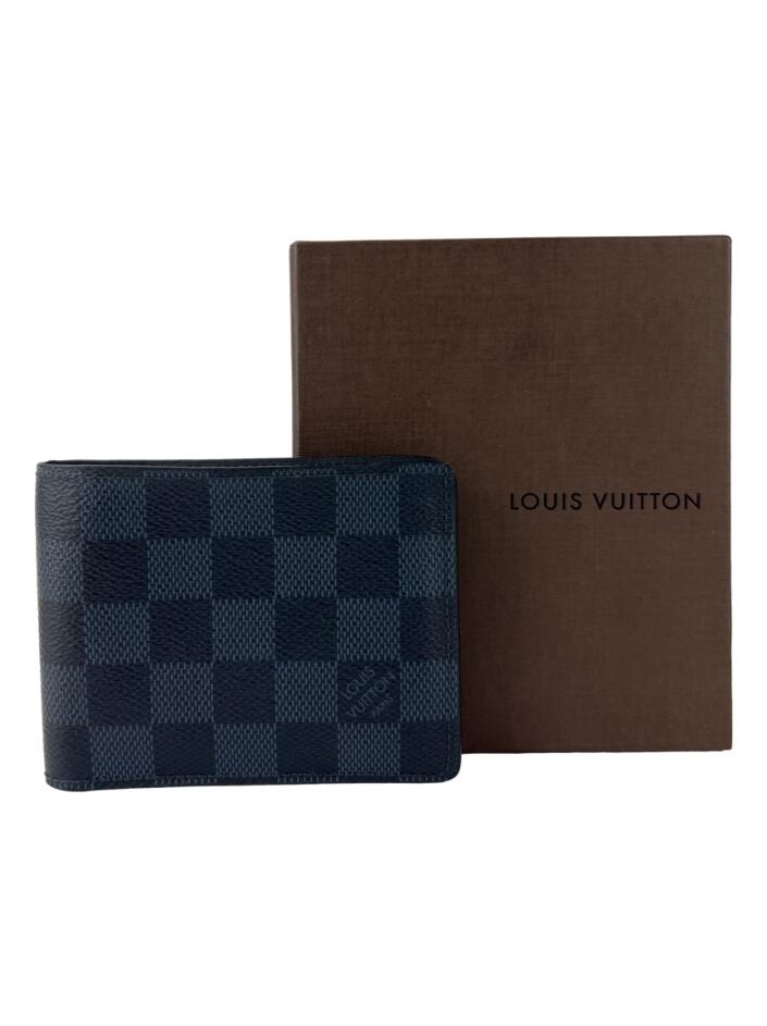 Carteira Louis Vuitton Multiple Damier Graphite - EEE55 Original ...