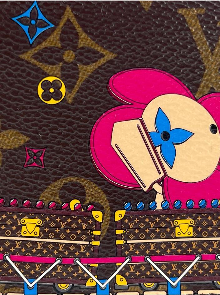 Carteira Louis Vuitton Victorine Christmas Roller Coaster