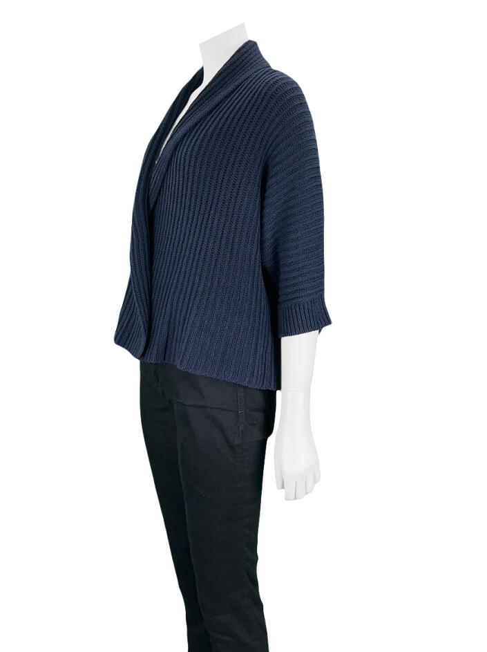 Robe En Tricot Texturé Banana Republic Noire Taille XS - Neuve Sans étiquette, Style Fit & Flare