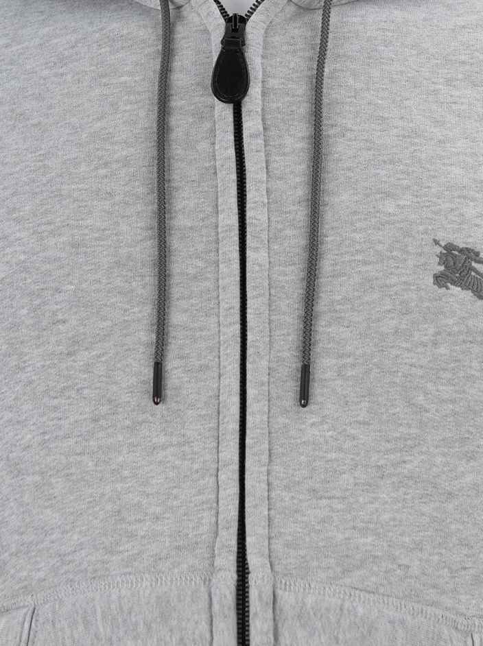 Casaco Burberry Brit Hoodie Cinza Masculino - YER11 Original