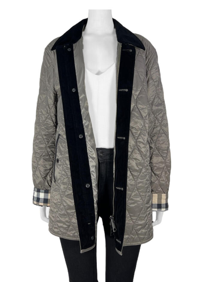 Casaco Burberry London England Cinza - BHHI63 Original | Etiqueta