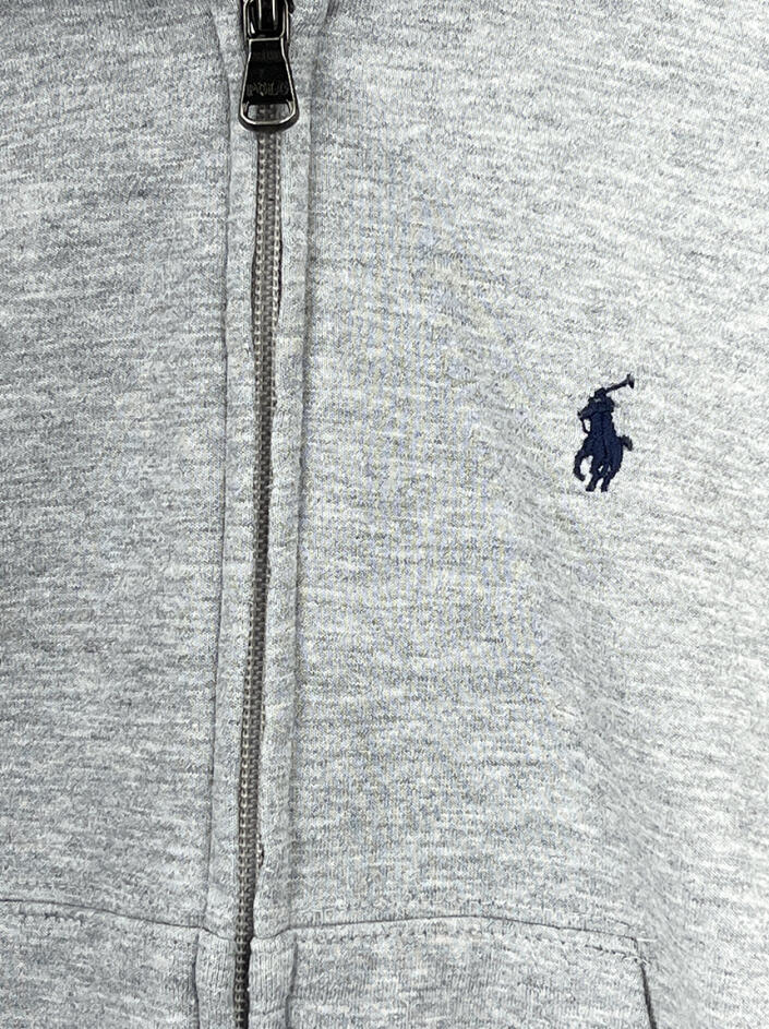 Casaco Polo Ralph Lauren Moletom Cinza - JKA129 Original
