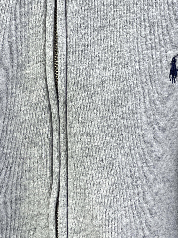 Casaco Polo Ralph Lauren Moletom Cinza Juvenil - TNY116 Original