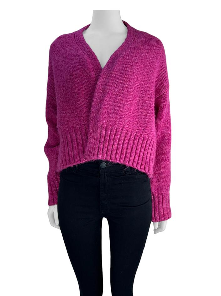 Casaco Zara Tricot Rosa - CNXE23 Original | Etiqueta Única