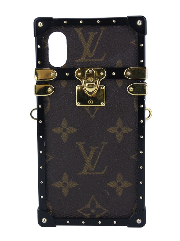 Louis Vuitton Capa de porta-malas para iPhone X ou XS com monograma reverso  para celular Couro ref.590854 - Joli Closet