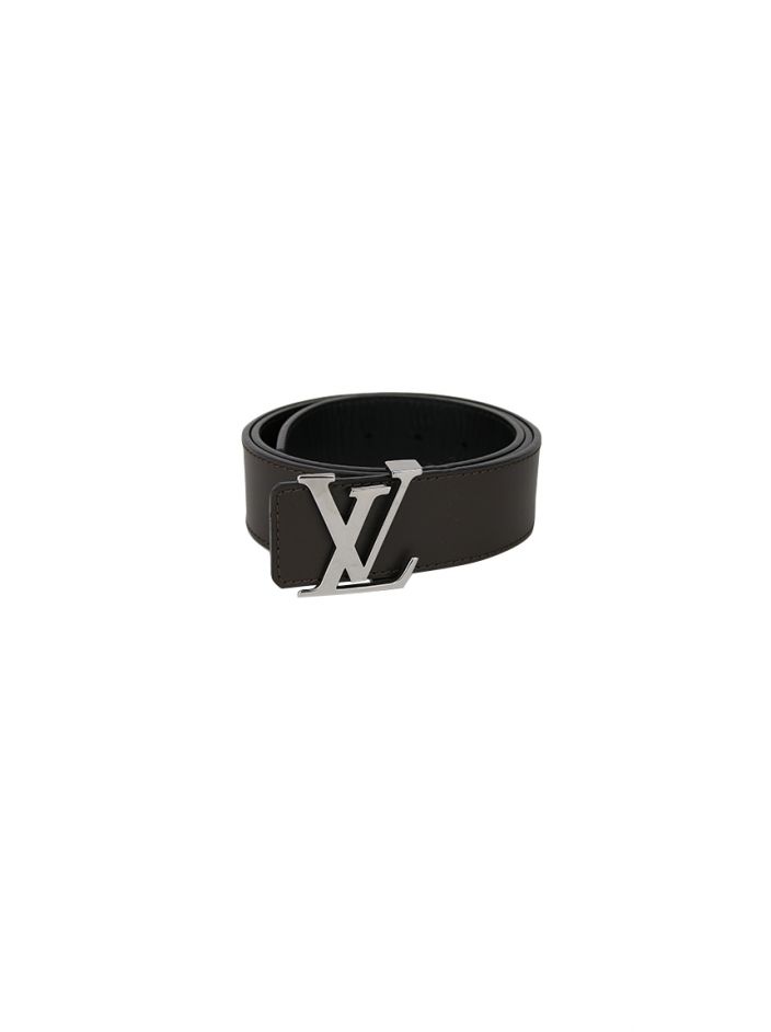 CINTO LOUIS VUITTON LV INITIALES REVERSIBLE BELT MARROM ORIGINAL