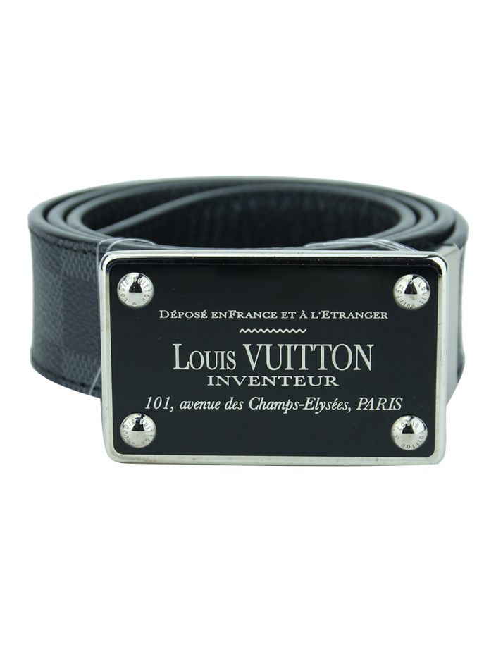 Cinto Louis Vuitton Neo Inventeur Damier Infini
