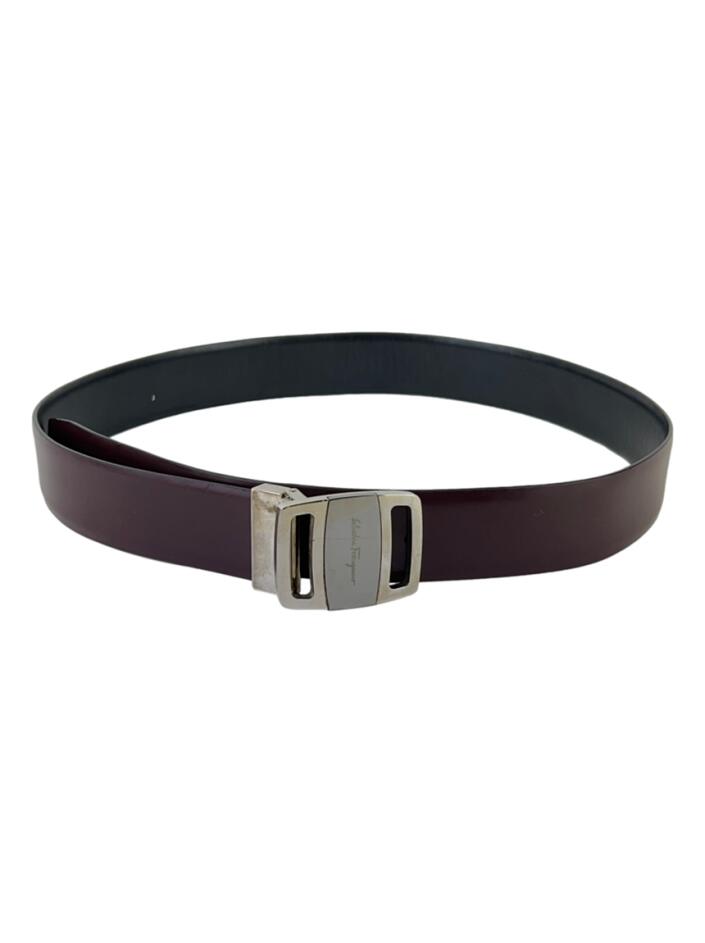 Cinto Salvatore Ferragamo Logo Reversível - QVJ20 Original