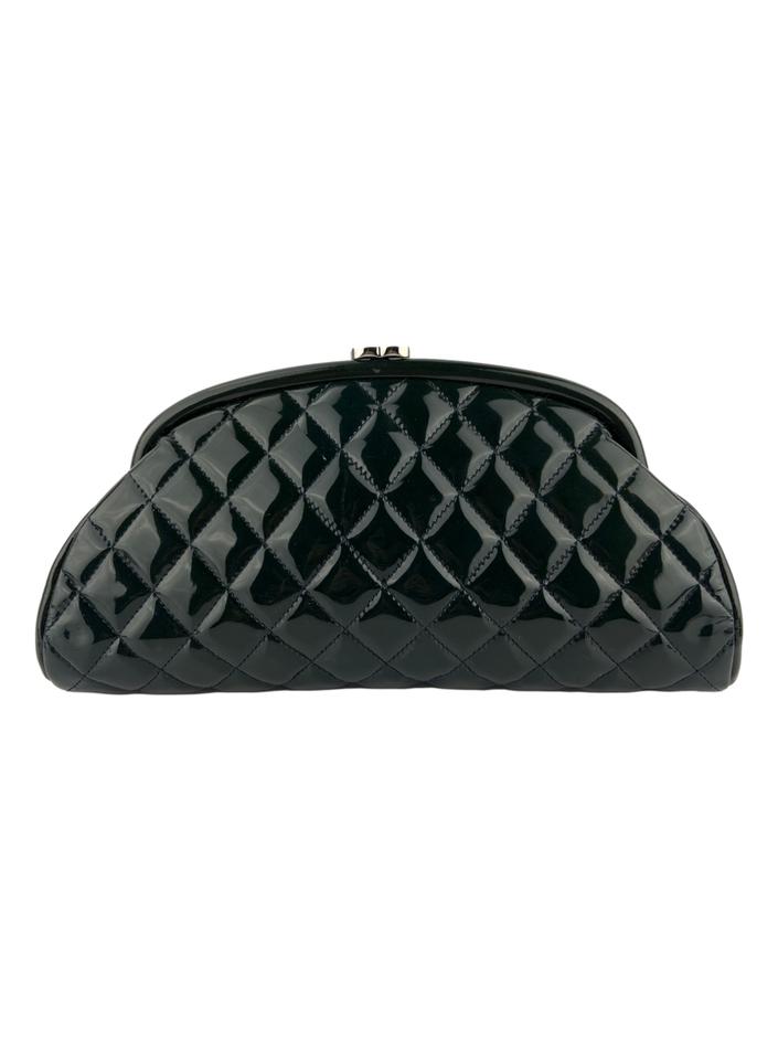 Clutch Chanel Timeless Verniz Verde - FIQ97 Original | Etiqueta Única