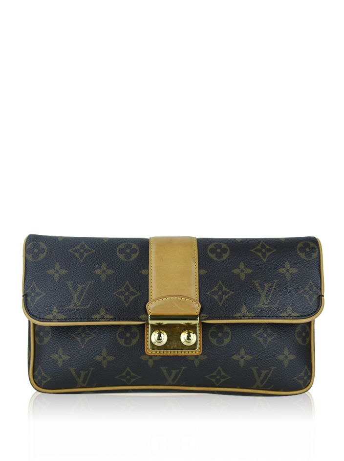 Louis Vuitton Sofia Coppola Slim Clutch Suede