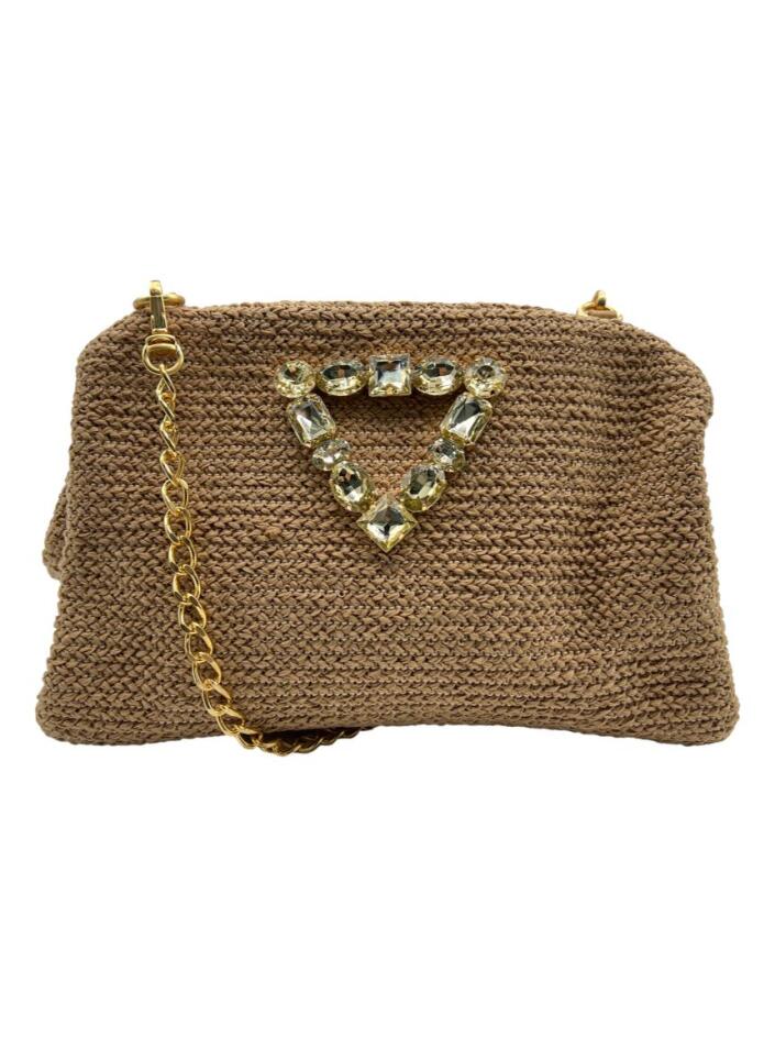 Clutch Schutz Jess Bege - NAU278 Original | Etiqueta Única
