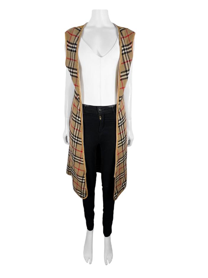 BURBERRY チェック柄襟ロンパース 3M BURBERRY（バーバリー） ベビー