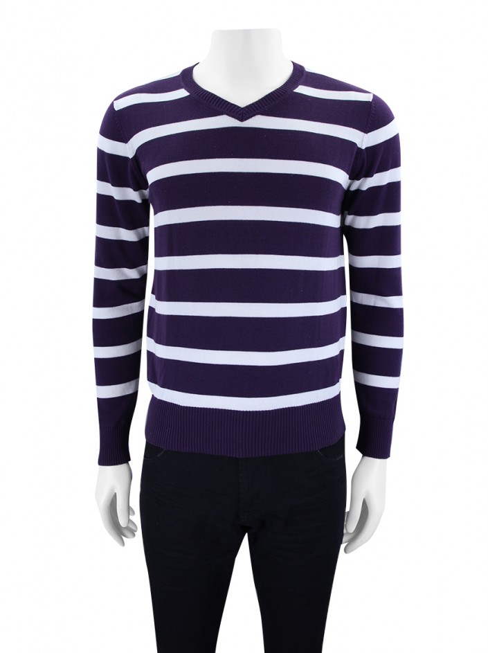 Blusa Zara Man Suéter Tricot Listrado Masculino Original ZLH2