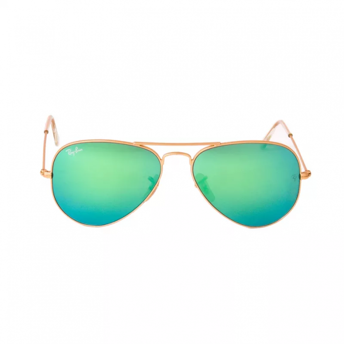 Culos Ray Ban Aviador Verde Espelhado Original Agrz Etiqueta Nica