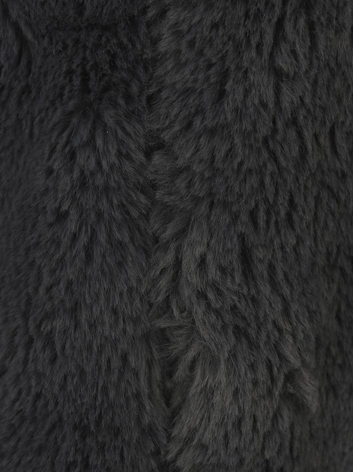 Colete Zara Kids Faux Fur cinza Original - FGO437