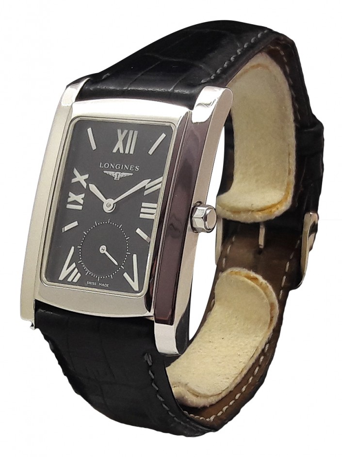 Rel gio Longines Dolce Vita Preto Original MGK2 Etiqueta nica