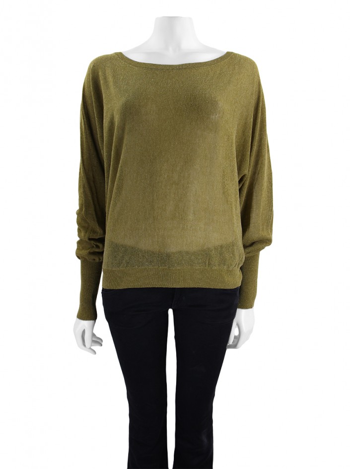 Casaco Zara Knit Suéter Verde Musgo - ZSZ9 Original | Etiqueta Única