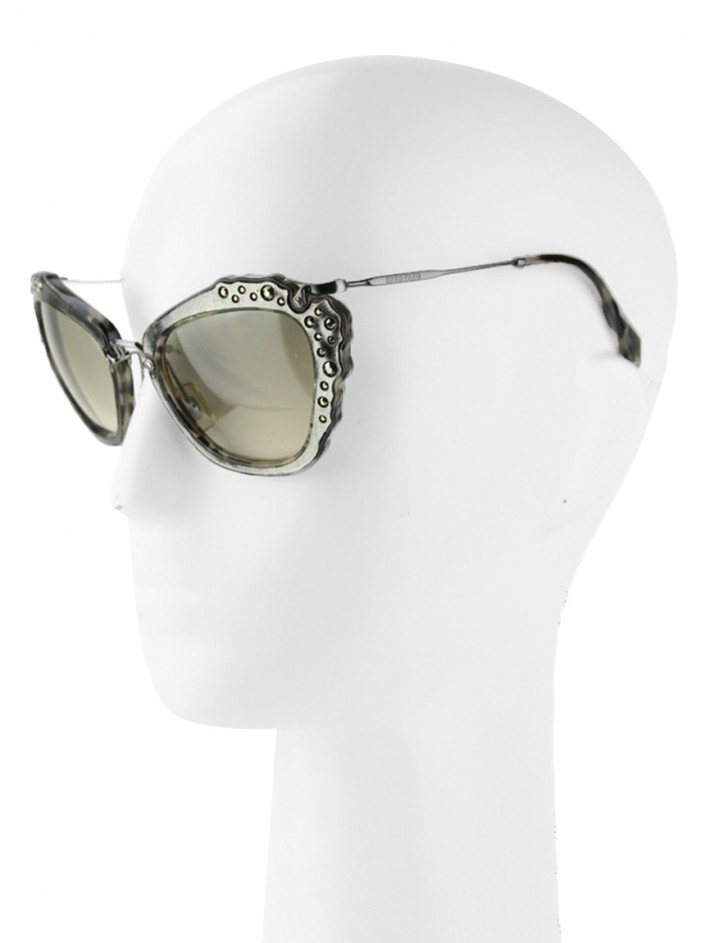 Óculos Miu Miu SMU04Q Tartaruga - QGZ1 Original | Etiqueta Única