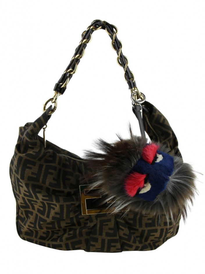 Chaveiro Fendi Fur Freak Monster Bag Bug Charm - DNC40 Original