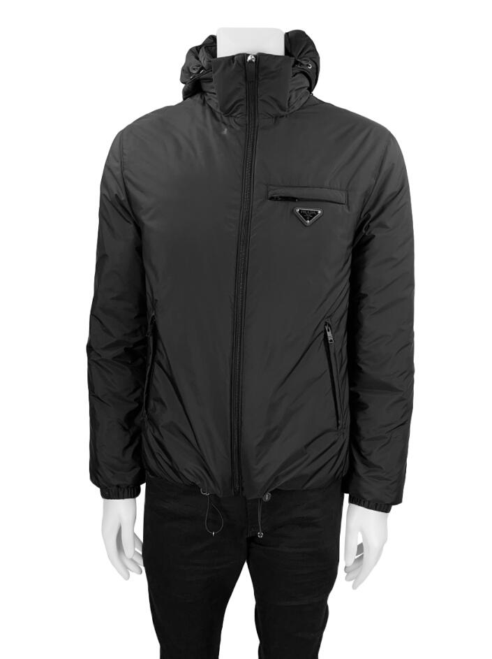 Jaqueta Prada Re-Nylon Preta - GSP11 Original | Etiqueta Única