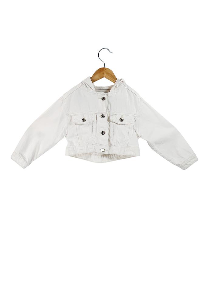 Jaqueta Zara Sarja Off White - SZ6450 Original | Etiqueta Única