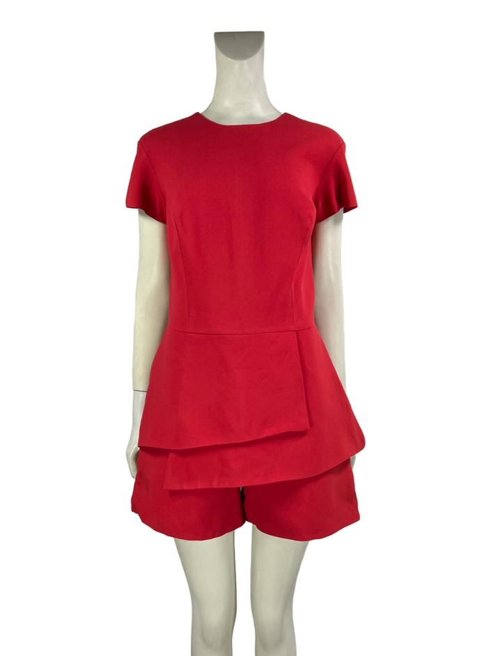 Macacão Cruise Tecido Vermelho - DBJB1 Original | Etiqueta Única