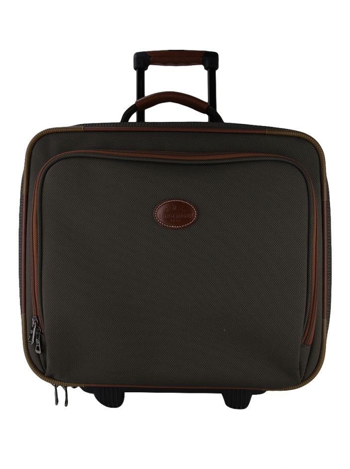 Mala de Rodas Longchamp Boxford Carry On Canvas Verde Original BIW359