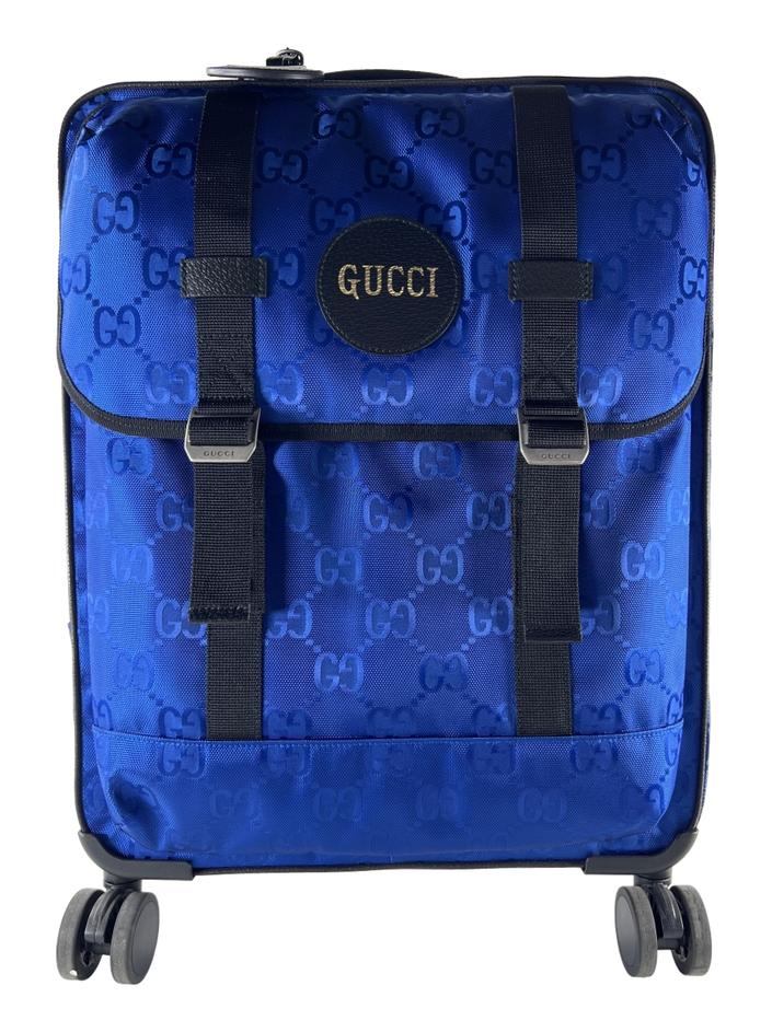 Mala Gucci GG Nylon Azul - CVFW277 Original | Etiqueta Única