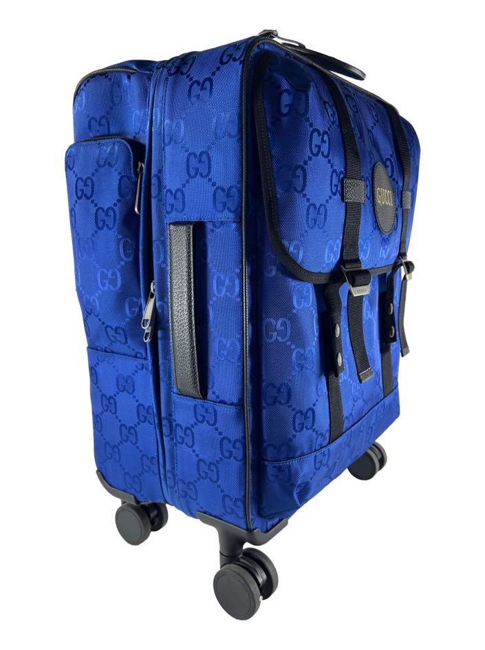 Mala Gucci GG Nylon Azul - CVFW277 Original | Etiqueta Única