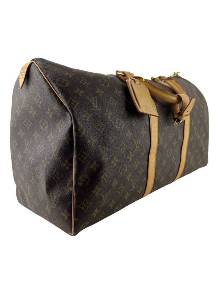 Vuitton ヴィトン 「LV KEEPALL TRIBUTE3」COA/箱付 mala-louis-vuitton-keepall-