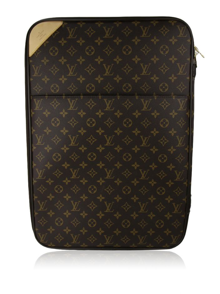 Porta terno vintage Louis Vuitton. Apresenta desgastes