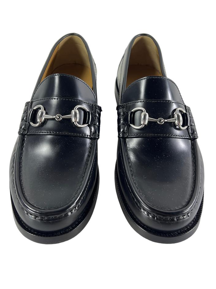 Mocassim e Loafer Gucci Couro Preto - DEOB1 Original | Etiqueta Única