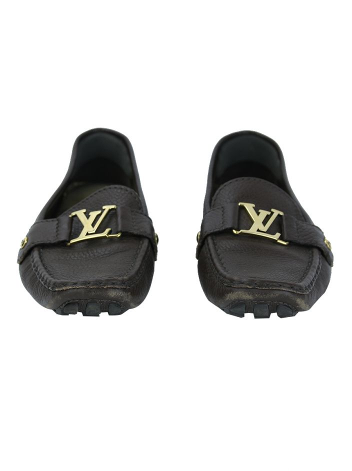 Mocassim Louis Vuitton Original Monte Carlo Marrom Masculino