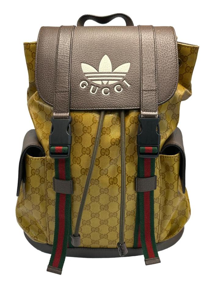Mochila Gucci x Adidas GG Supreme Monograma - CXTA3 Original