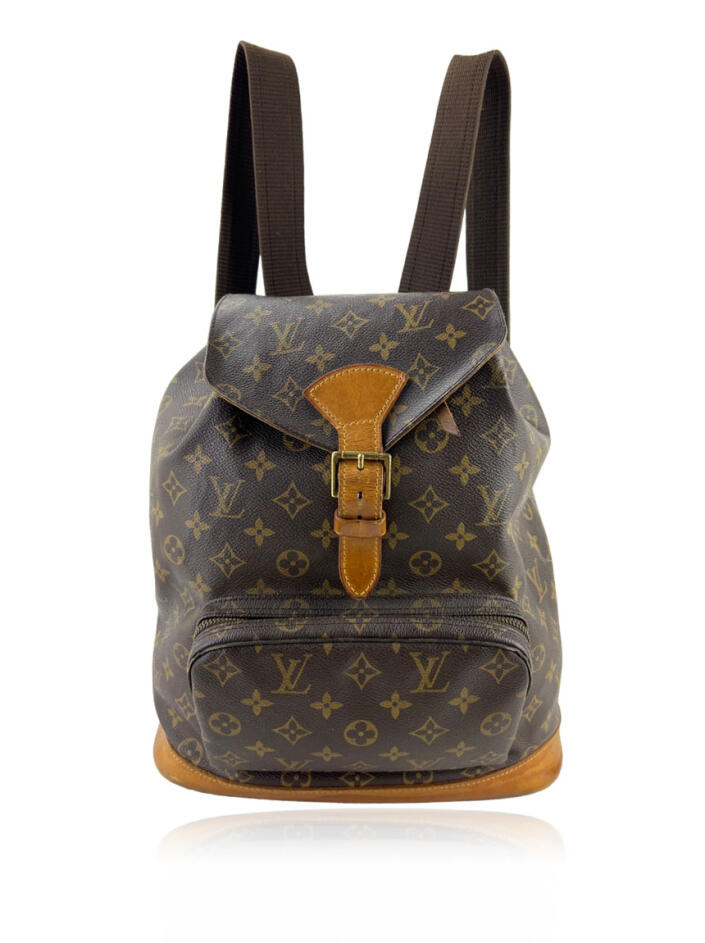 COMPRANDO MOCHILA LOUIS VUITTON VINTAGE MONTSOURIS GM 