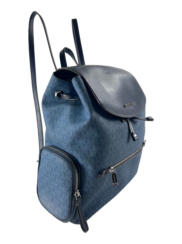 Mochila Michael Kors Jet Set MK Azul - CHWJ17 Original | Etiqueta