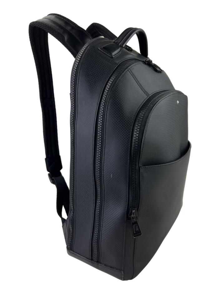 BlackMeans サイズ2 Mochila Montblanc Extreme 2.0 Couro Preto - ZIC18 Original