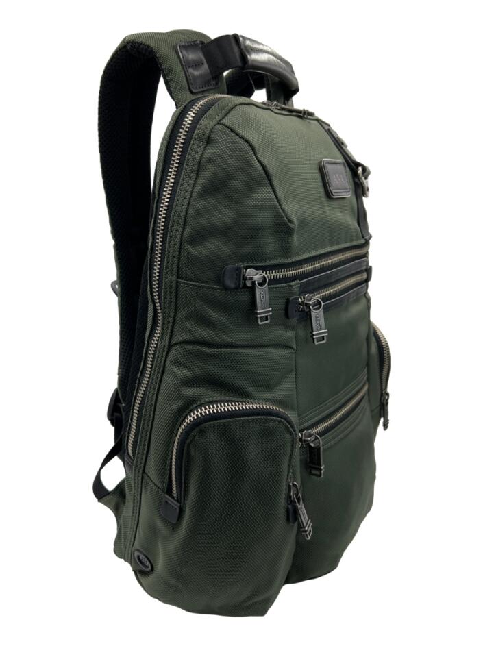 Mochila Tumi Alpha Bravo Verde - CJVI14 Original | Etiqueta Única