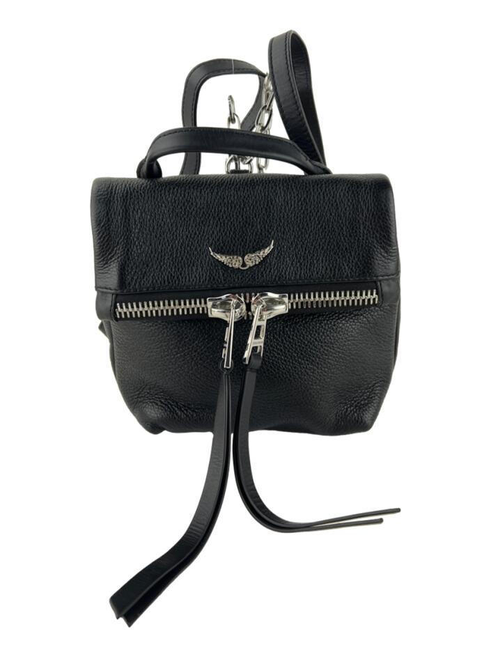 ユキ Mochila Zadig & Voltaire Romy Chain Mini Preta - CLGO1 Original