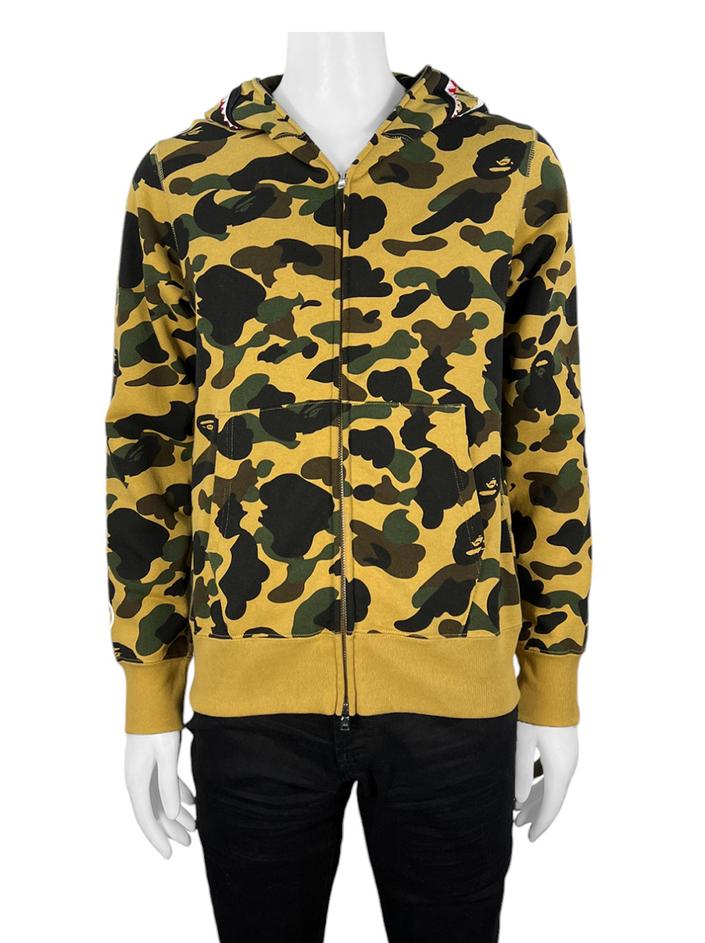 Moletom BAPE Shark Full Zip Estampado - CMAR21 Original | Etiqueta